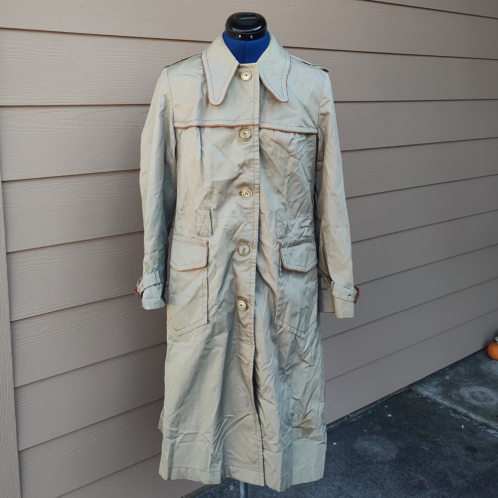 Vintage Famous-Barr Belted Trenchcoat